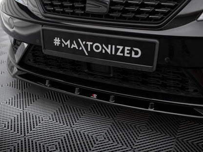 Maxton Design Front Splitter V.1 Seat Leon Mk3 Facelift