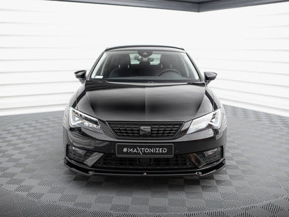 Maxton Design Front Splitter V.2 Seat Leon Mk3 Facelift