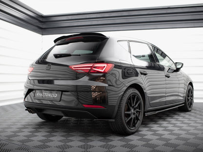 Maxton Design Rear Side Splitters V.1 Seat Leon Hatchback Mk3 Facelift