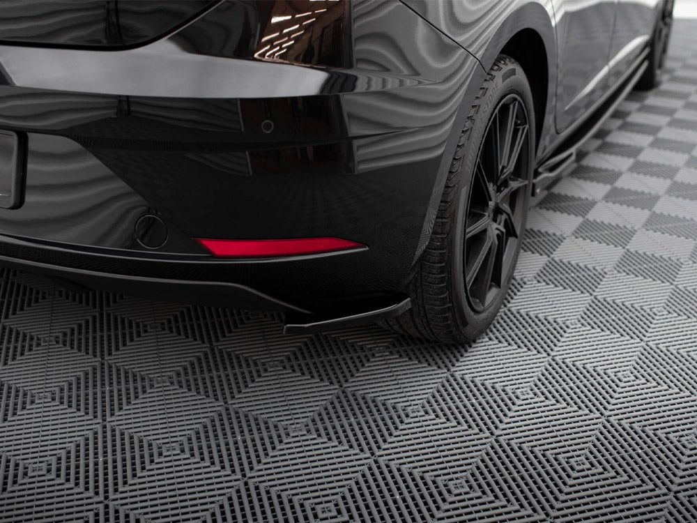 Maxton Design Rear Side Splitters V.1 Seat Leon Hatchback Mk3 Facelift