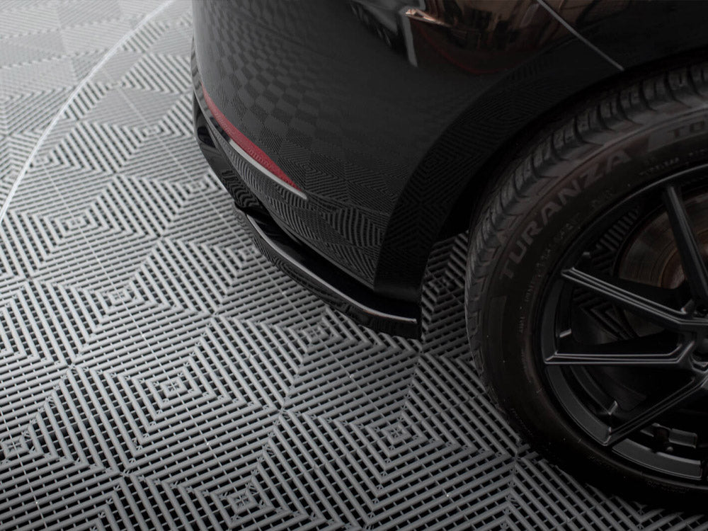 Maxton Design Rear Side Splitters V.2 Seat Leon Hatchback Mk3 Facelift