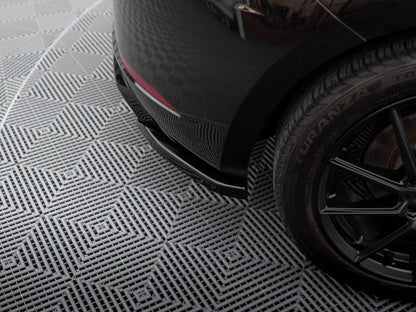 Maxton Design Rear Side Splitters V.2 Seat Leon Hatchback Mk3 Facelift