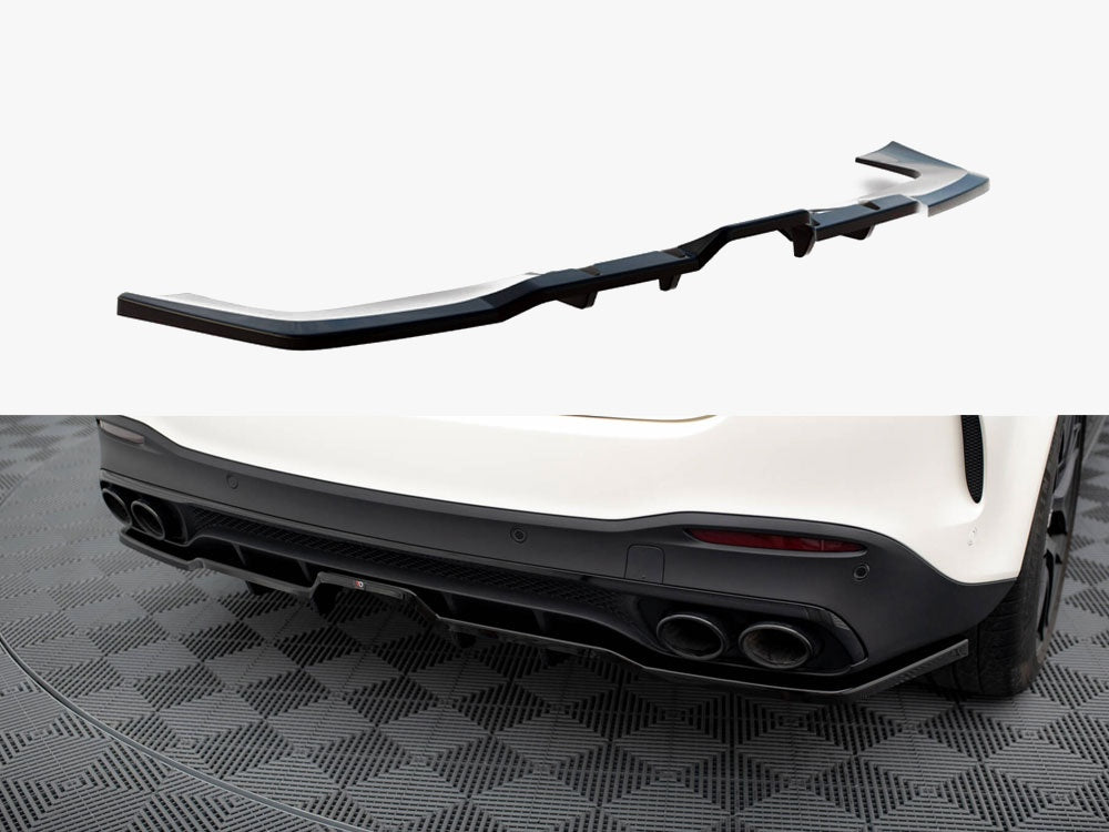 Maxton Design Rear Splitter (Vertical Bars) Mercedes-AMG GLE 53 / 63 W167 / W167 Facelift
