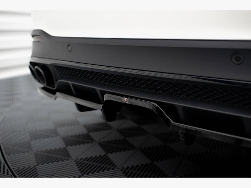 Maxton Design Rear Splitter (Vertical Bars) Mercedes-AMG GLE 53 / 63 W167 / W167 Facelift