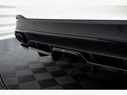 Maxton Design Rear Splitter (Vertical Bars) Mercedes-AMG GLE 53 / 63 W167 / W167 Facelift