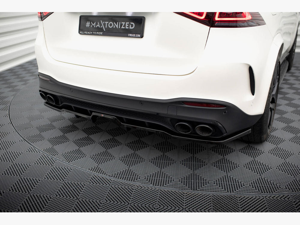 Maxton Design Rear Splitter (Vertical Bars) Mercedes-AMG GLE 53 / 63 W167 / W167 Facelift
