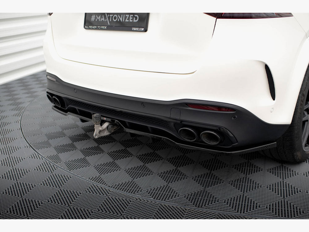 Maxton Design Rear Splitter (Vertical Bars) Mercedes-AMG GLE 53 / 63 W167 / W167 Facelift