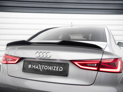 Maxton Design Spoiler CAP 3D Audi A3 / A3 S-Line / S3 Sedan 8V