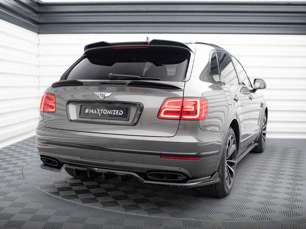 Maxton Design Central Rear Splitter (Vertical Bars) Bentley Bentayga Mk1