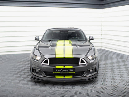 Maxton Design Front Splitter Ford Mustang GT Mk6