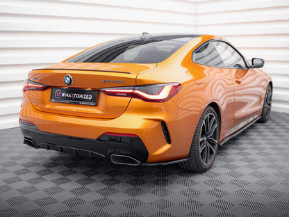 Maxton Design Rear Side Splitters V.1 BMW 4 M440i G22 / G23 / G22 Facelift / G23 Facelift