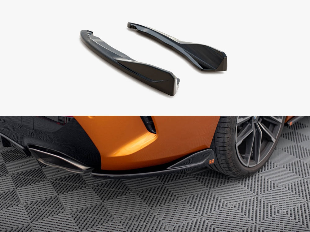 Maxton Design Rear Side Splitters V.2 BMW 4 M440i G22 / G23 / G22 Facelift / G23 Facelift