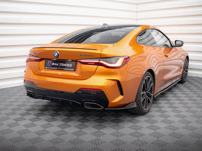 Maxton Design Rear Side Splitters V.2 BMW 4 M440i G22 / G23 / G22 Facelift / G23 Facelift