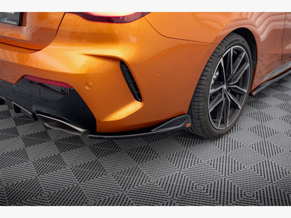 Maxton Design Rear Side Splitters V.2 BMW 4 M440i G22 / G23 / G22 Facelift / G23 Facelift