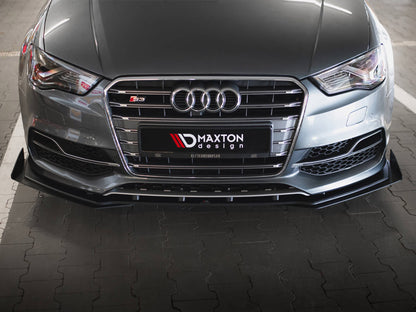 Maxton Design Front Flaps Audi S3 / A3 S-Line Sedan 8V