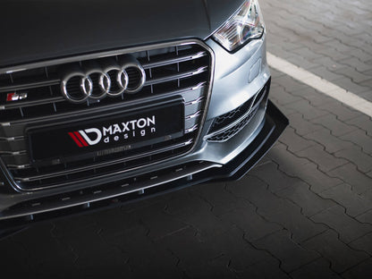 Maxton Design Front Flaps Audi S3 / A3 S-Line Sedan 8V