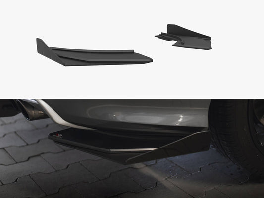 Maxton Design Street Pro Rear Side Splitters + Flaps Audi S3 Sedan 8V
