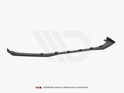 Maxton Design Street PRO Front Splitter + Flaps Audi S3 / A3 S-Line Sedan 8V