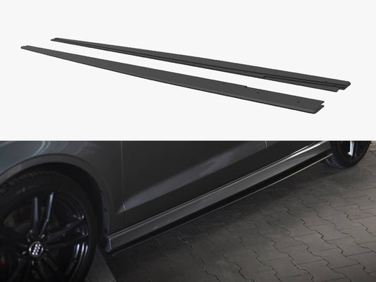 Maxton Design Street PRO Side Skirts Diffusers Audi S3 / A3 S-Line Sedan 8V