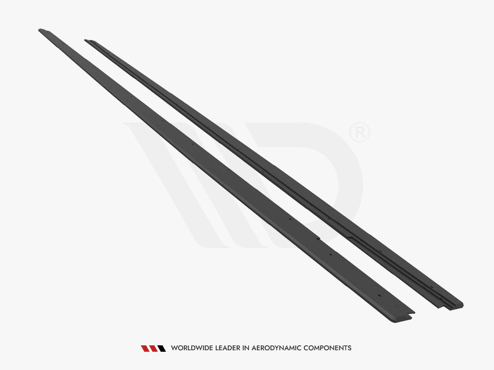Maxton Design Street PRO Side Skirts Diffusers Audi S3 / A3 S-Line Sedan 8V