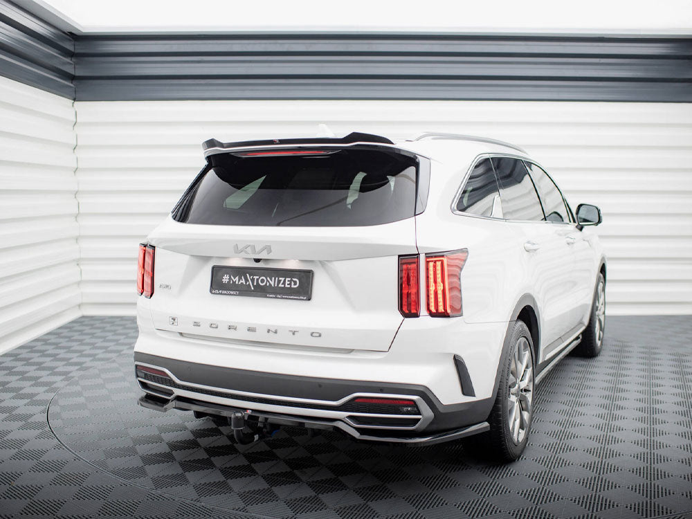 Maxton Design Central Rear Splitter (Vertical Bars) Kia Sorento Mk4