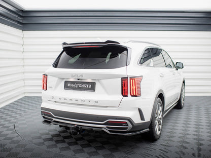 Maxton Design Central Rear Splitter (Vertical Bars) Kia Sorento Mk4