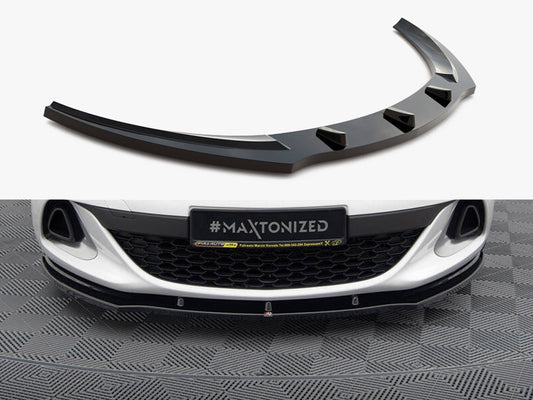 Maxton Design Front Splitter V.1 Opel Astra J OPC / VXR