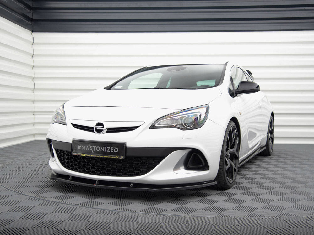 Maxton Design Front Splitter V.1 Opel Astra J OPC / VXR