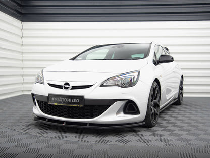 Maxton Design Front Splitter V.1 Opel Astra J OPC / VXR