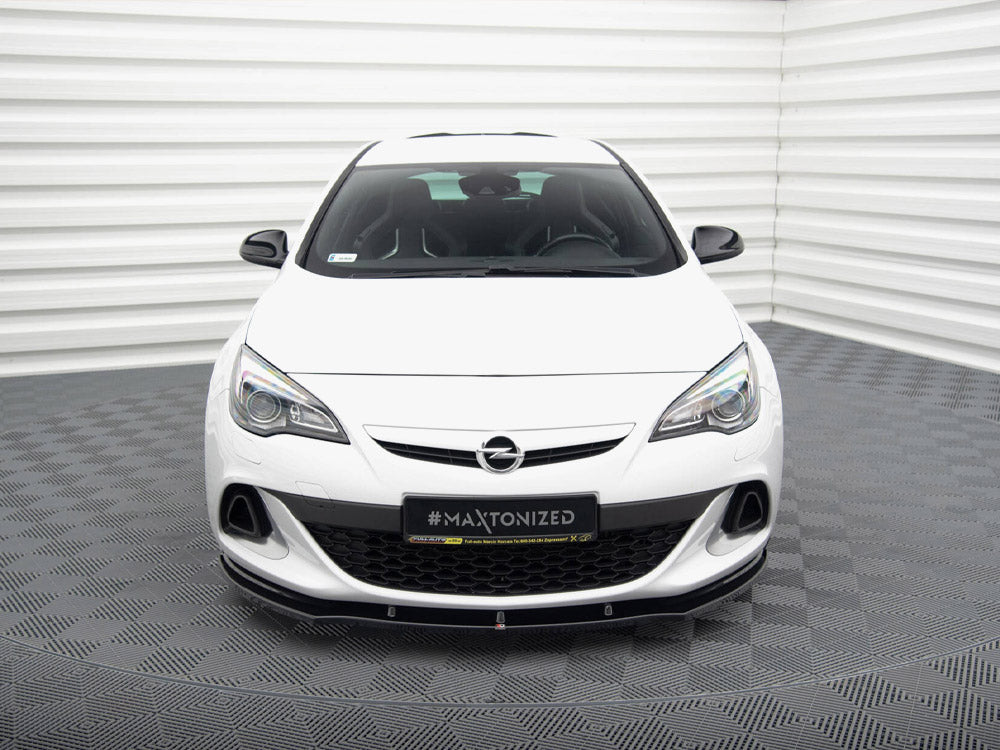 Maxton Design Front Splitter V.1 Opel Astra J OPC / VXR