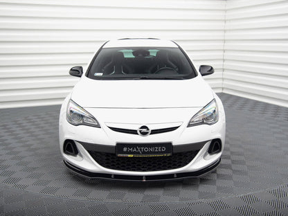 Maxton Design Front Splitter V.1 Opel Astra J OPC / VXR