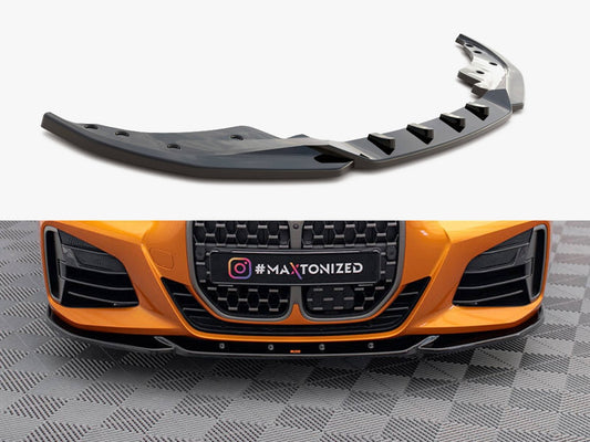 Maxton Design Front Splitter V.4 BMW 4 M-Pack / M440i G22 / G23 / G22 Facelift / G23 Facelift
