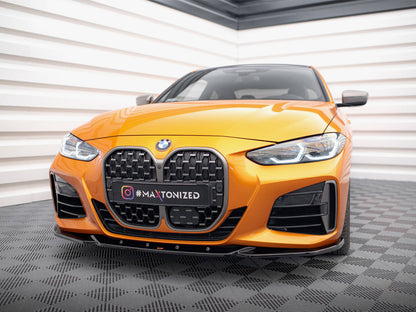Maxton Design Front Splitter V.4 BMW 4 M-Pack / M440i G22 / G23 / G22 Facelift / G23 Facelift
