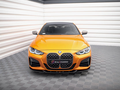 Maxton Design Front Splitter V.4 BMW 4 M-Pack / M440i G22 / G23 / G22 Facelift / G23 Facelift