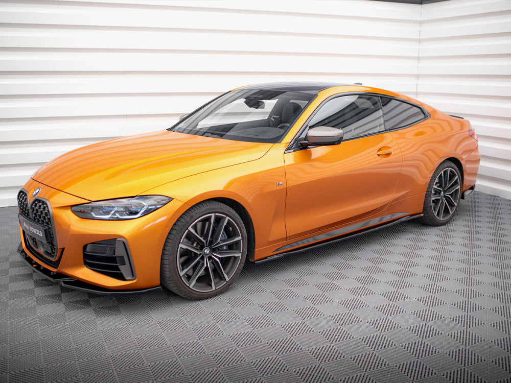 Maxton Design Side Skirts Diffusers V.3 BMW 4 M-Pack / M440i G22 / G23 / G22 Facelift / G23 Facelift