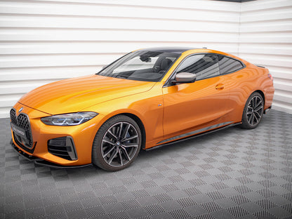 Maxton Design Side Skirts Diffusers V.3 BMW 4 M-Pack / M440i G22 / G23 / G22 Facelift / G23 Facelift