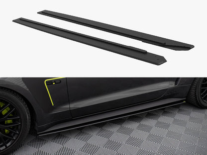 Maxton Design Street PRO Side Skirts Diffusers Ford Mustang GT Mk6