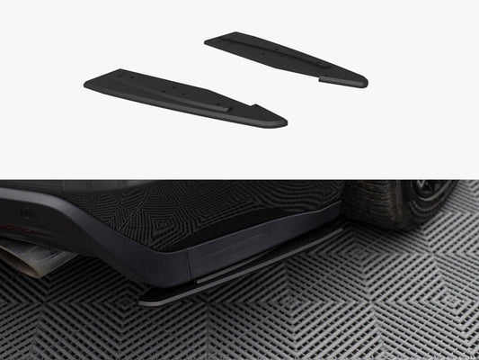 Maxton Design Street Pro Rear Side Splitters Ford Mustang GT Mk6