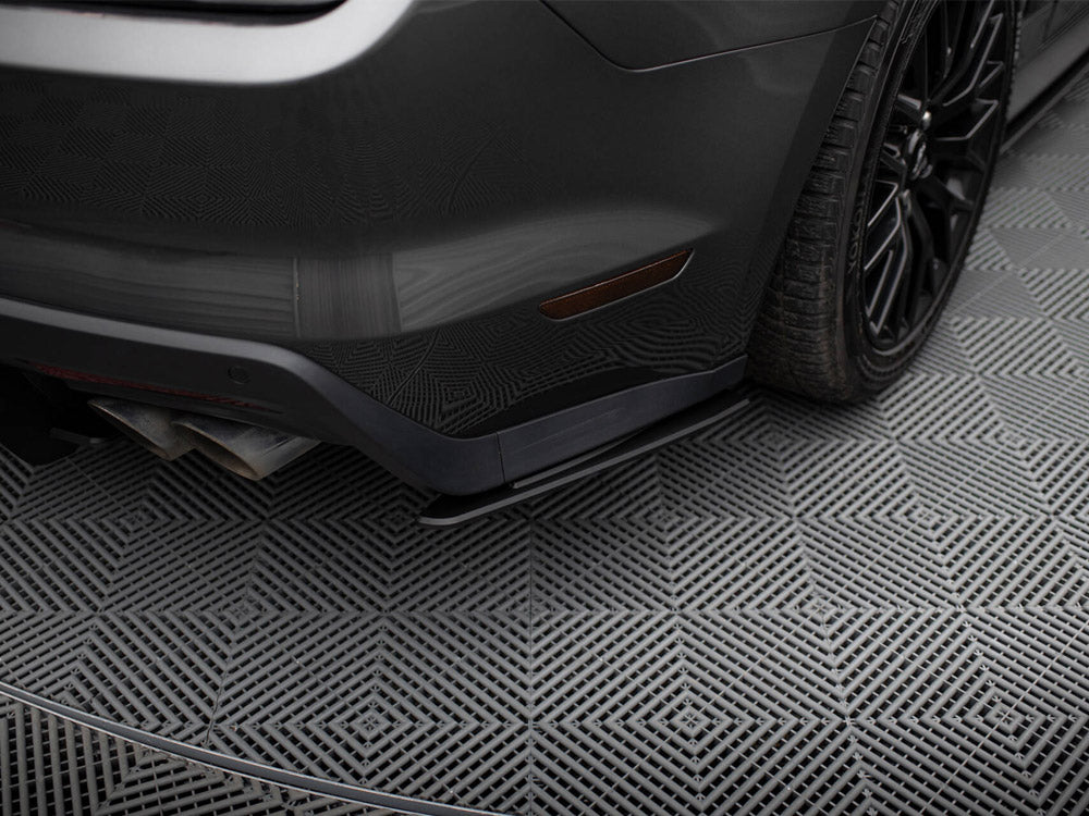 Maxton Design Street Pro Rear Side Splitters Ford Mustang GT Mk6