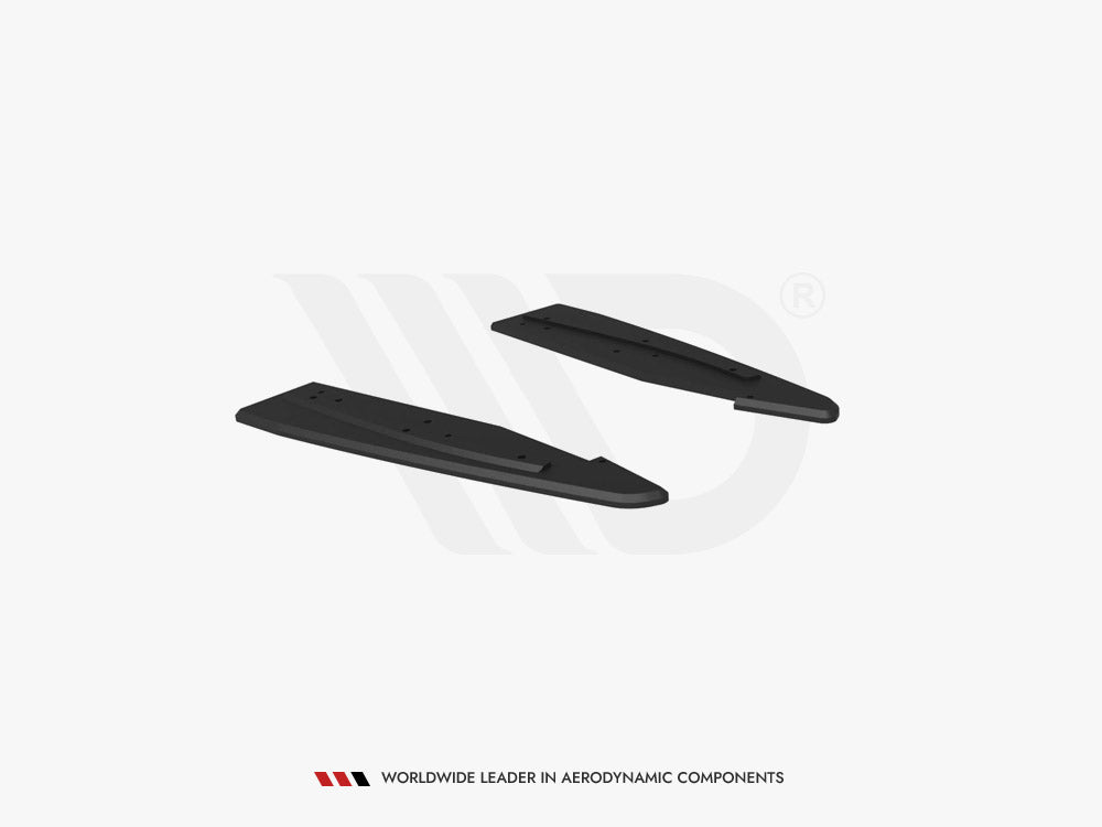 Maxton Design Street Pro Rear Side Splitters Ford Mustang GT Mk6