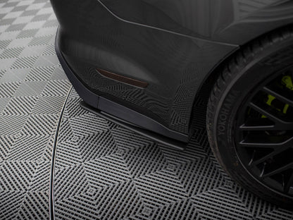 Maxton Design Street Pro Rear Side Splitters Ford Mustang GT Mk6