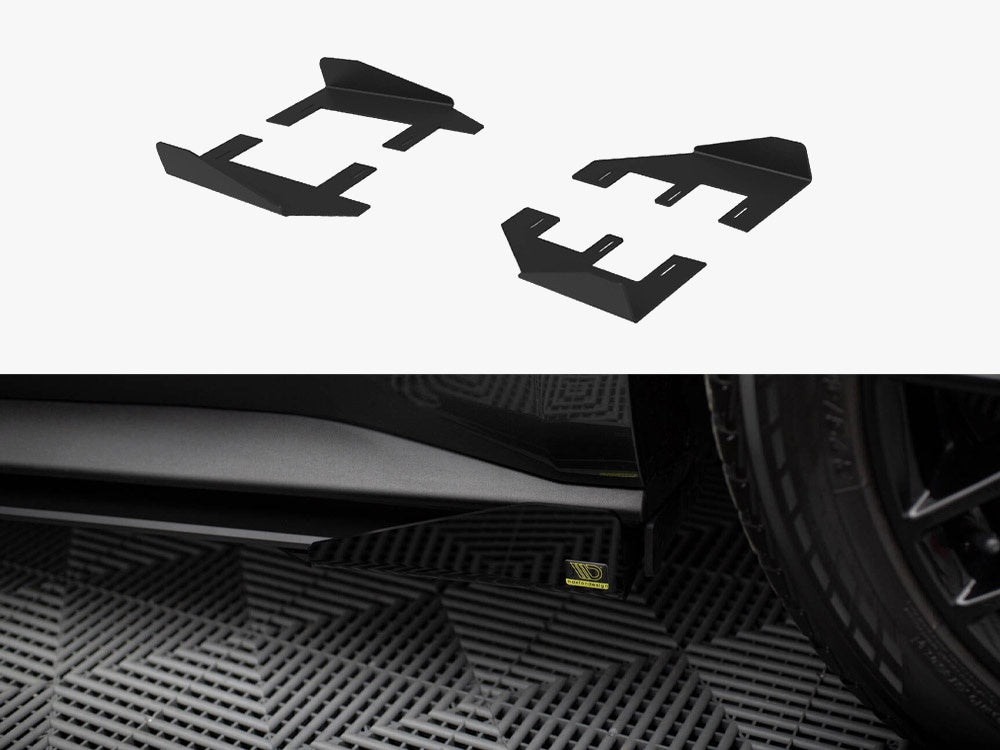 Maxton Design Side Flaps Ford Mustang GT Mk6