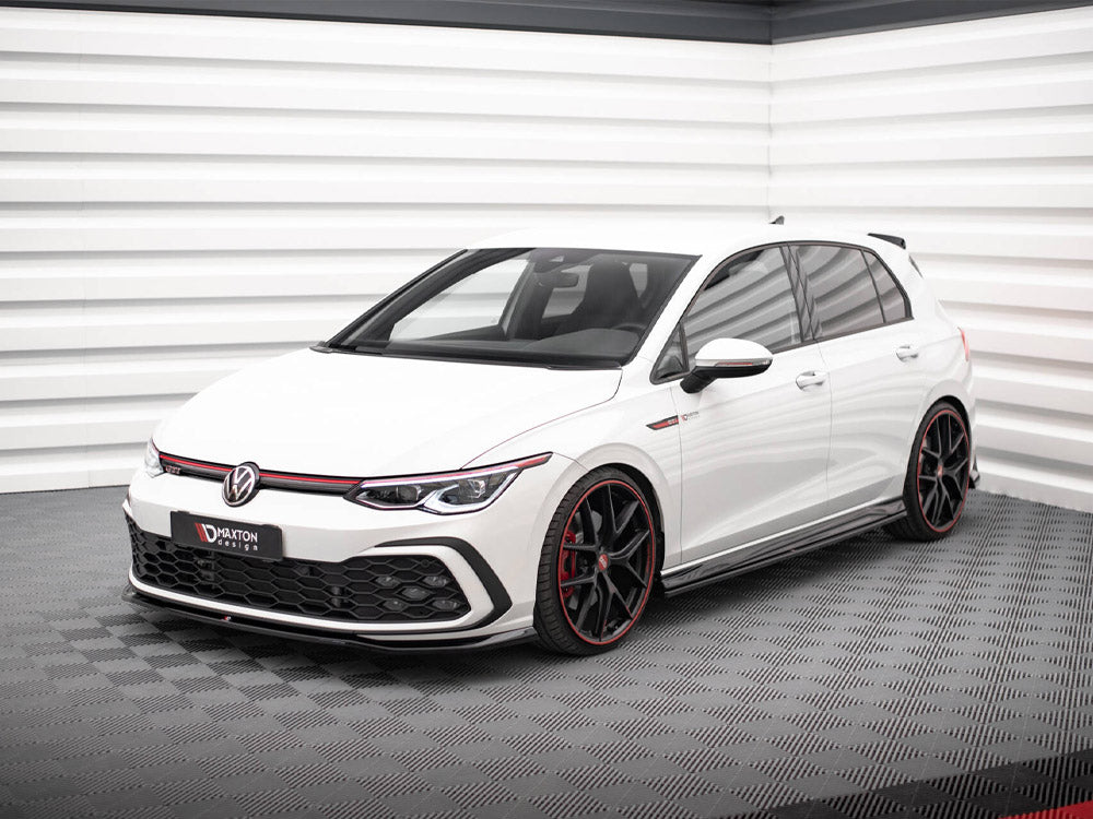 Maxton Design Front Splitter V.7 Volkswagen Golf GTI / GTE / GTD / R-Line Mk8