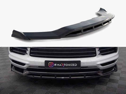Maxton Design Front Splitter Porsche Cayenne Coupe / SUV Mk3