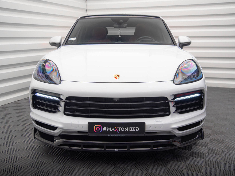 Maxton Design Front Splitter Porsche Cayenne Coupe / SUV Mk3