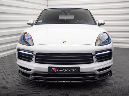 Maxton Design Front Splitter Porsche Cayenne Coupe / SUV Mk3