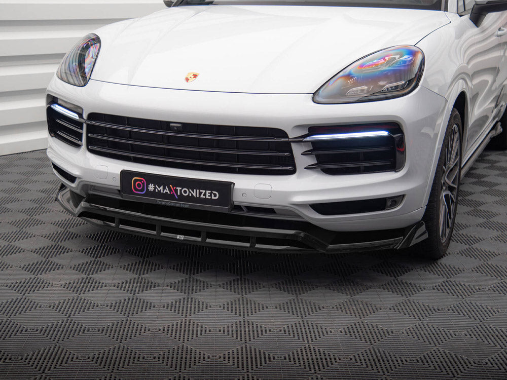 Maxton Design Front Splitter Porsche Cayenne Coupe / SUV Mk3