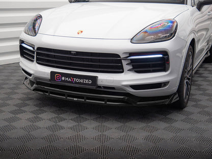 Maxton Design Front Splitter Porsche Cayenne Coupe / SUV Mk3
