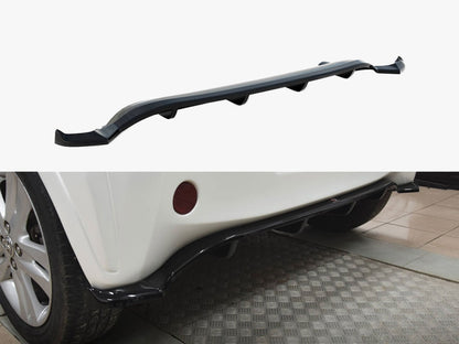 Maxton Design Central Rear Splitter (Vertical Bars) Toyota IQ