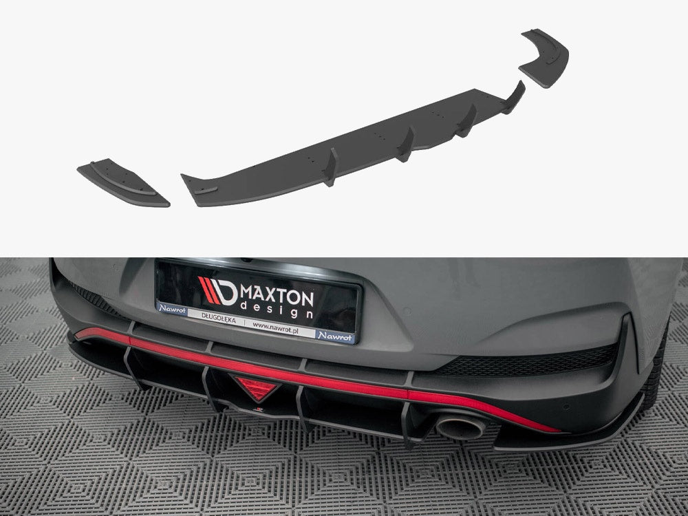 Maxton Design Street PRO Rear Diffuser Hyundai I30 Fastback N-Line Mk3 Facelift